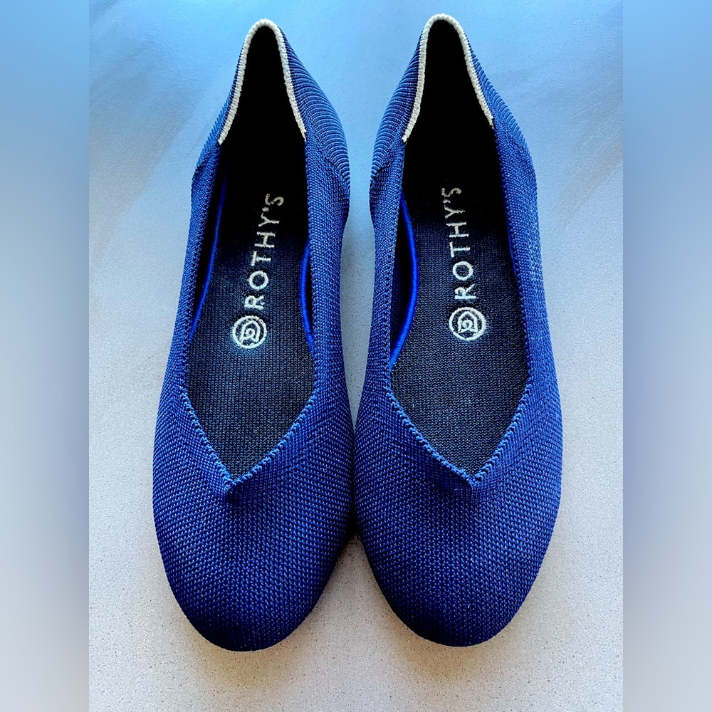 Rothy’s Retired Maritime White Halo Size: 8